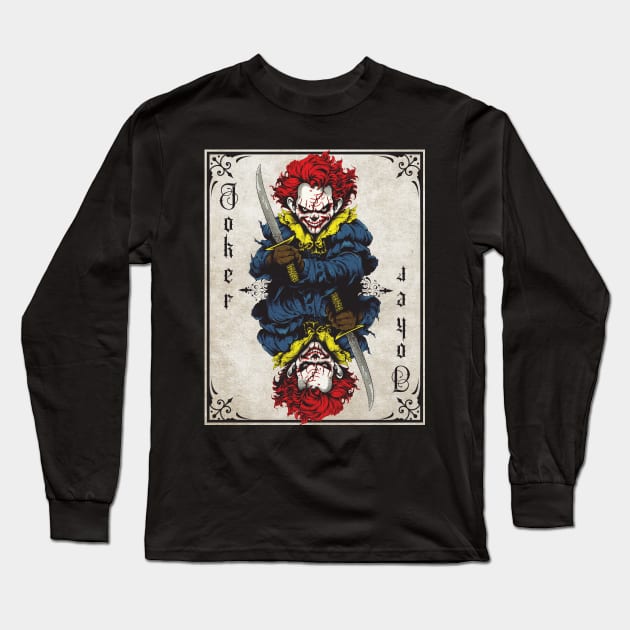 Joker Long Sleeve T-Shirt by Don Diego